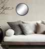 Black Round Metal Wall Hanging Mirror