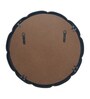 Black Round Metal Wall Hanging Mirror