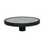 Black Round Metal Wall Hanging Mirror