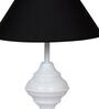 Black Shade Table Lamp With Metal Base
