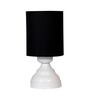 Black Shade Table Lamp With Metal Base