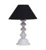 Black Shade Table Lamp With Metal Base