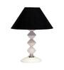 Black Shade Table Lamp With Metal Base
