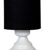 Black Shade Table Lamp With Metal Base
