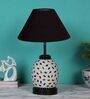 Black Shade Table Lamp With Shade Table Lamp With Glass Base