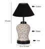 Black Shade Table Lamp With Shade Table Lamp With Glass Base