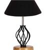 Black Shade Table Lamp With Shade Table Lamp With Wood & Iron Base