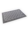 Black Silver Multicolor (12 X 18 ) MDF Wood 1Pc Table Placemats