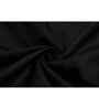 Black Solid 144 TC Cotton King Fitted Bedsheet Bedsheet 2 Pillow Shades Collection