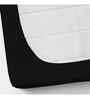 Black Solid 144 TC Cotton King Fitted Bedsheet Bedsheet 2 Pillow Shades Collection