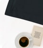 Black Solid 400 TC Cotton Standard Sized 2 Pillow Covers