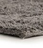Black Solid Cotton 31.5x20 Inches Max Absorbant Bath Mat