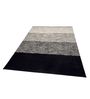 Black Cotton Hand Woven 5 X 7 Feet Dhurrie