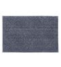 Black Solid MicroFibre 15x10 Inches Antiskid Bath Mats