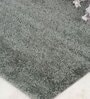 Black Solid Polypropylene 3 ft x 5 ft Machine Made Carpet