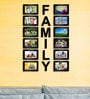 Family Black Solid Wood Collage Photo Frames