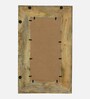 Black Solid Wood Black Mirror 3 Ft. Rectangular Wall Mirror