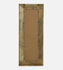 Black Solid Wood Black Mirror 5 Ft. Rectangular Wall Mirror