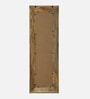 Black Solid Wood Black Mirror 6 Ft. Rectangular Wall Mirror