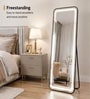 Black Square Halo Arch Floor Mirror (150 x 40) CM