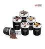 Black Stainless Steel (Set of 6) Storage Container