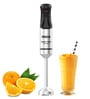 Black Stainless Steel Hand Blender
