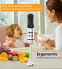 Black Stainless Steel Hand Blender