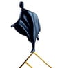 Black Stainless Steel Human Figuirine Showpiece