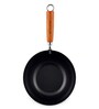 Classic Induction Friendly Black Stainless Steel Wok