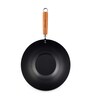 Santos Induction Friendly Black Stainless Steel Wok