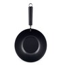 Excellence Induction Friendly Black Stainless Steel Wok