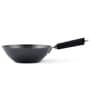 Excellence Induction Friendly Black Stainless Steel Wok