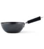 Excellenced Induction Friendly Black Stainless Steel Wok
