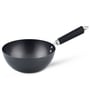 Excellenced Induction Friendly Black Stainless Steel Wok