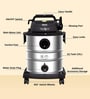 Black Stainless Steel Wet & Dry Vacuum Cleaner with HEPA Filter