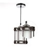 Numero Black Metal Hanging Light