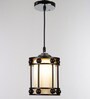 Numero Black Metal Hanging Light