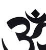 Black Steel Om Wall Art