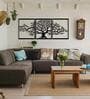 Black Steel Tree Of Life 3 Panel Set Wall Art
