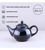 Black Stoneware Tea Pot