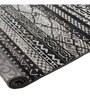 Black Stripe 4 Ft X6 Ft Carpet