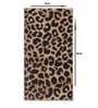 Black Abstract Polypropylene 24x16 Inches AntiSkid Bath Mat