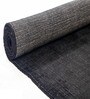 Black Stripes Wool 8X5 Feet Handloom Carpet