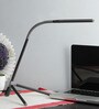 Black Study Lamp with Plastic Base