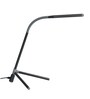 Black Study Lamp with Plastic Base