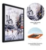 Multicolour Synthetic Wood (Set of 3) Art Panels