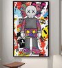 Multicolour Synthetic Wood Art Print