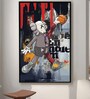 Multicolour Synthetic Wood Art Print