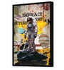 Multicolour Synthetic Wood Art Print