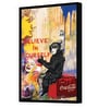 Multicolour Synthetic Wood Art Print